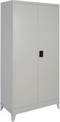 Δίφυλλη Μεταλλική Γαλβανιζέ 100x45x191εκ.