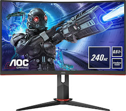 AOC C27G2ZU/BK 27" FHD 1920x1080 VA Curved Gaming Monitor 240Hz with 1ms GTG Response Time