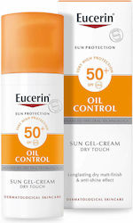 Eucerin Sun Protection Αντηλιακό Gel Față SPF50 50ml