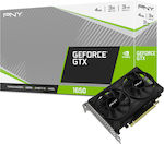 PNY GeForce GTX 1650 4GB GDDR6 Dual Fan Κάρτα Γραφικών 1)