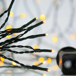 300 Lights LED 15m. Warm White in String 1pcs