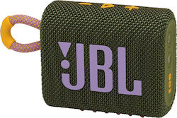 JBL Go 3 JBLGO3GRN Rezistent la apă Difuzor Bluetooth 4.2W cu Durată de Funcționare a Bateriei până la 5 ore Verde