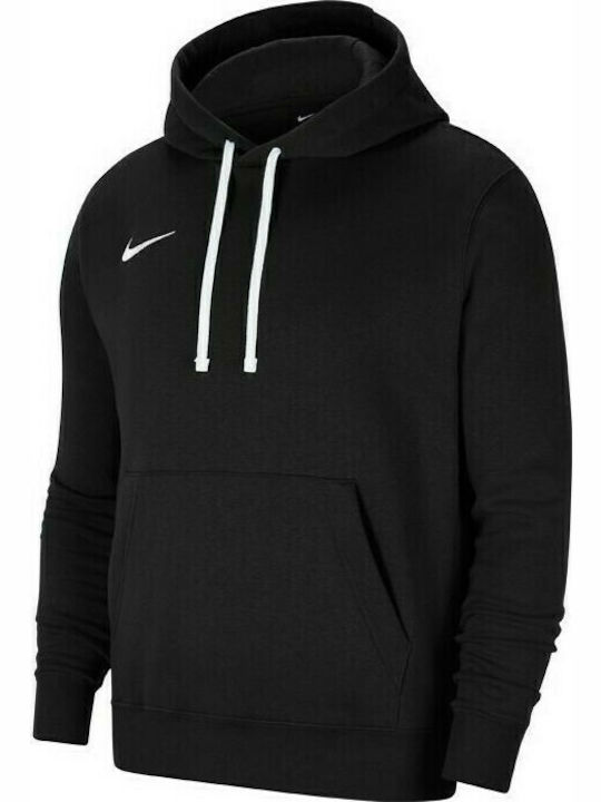 Nike Fleece Kinder Sweatshirt mit Kapuze und Taschen Schwarz Park 20