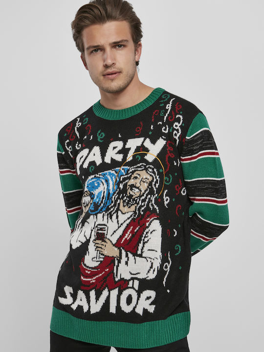 Urban Classics Savior Christmas Hanorace Multicolor
