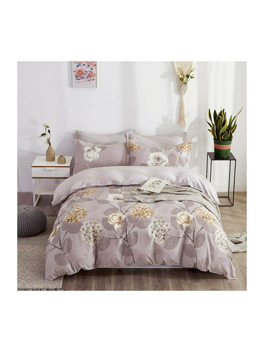 Beauty Home 1960 Set Coverlet Queen Cotton Satin Tai Chi 220x240cm