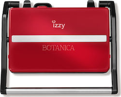 Izzy Panini Botanica IZ-2005 Sandwich Maker 800W Red