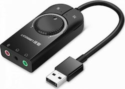 Ugreen CM129 15cm Extern USB Soundkarte 2.0