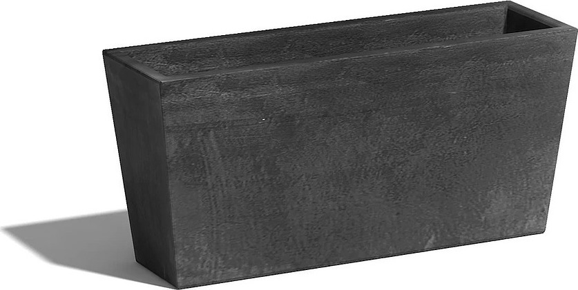 Ecopots Paris 100 Ζαρντινιέρα Dark Grey 100x50cm Skroutz gr