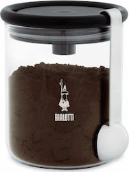 Bialetti Set 1Stück Gläser Kaffee mit luftdichtem Deckel Glas