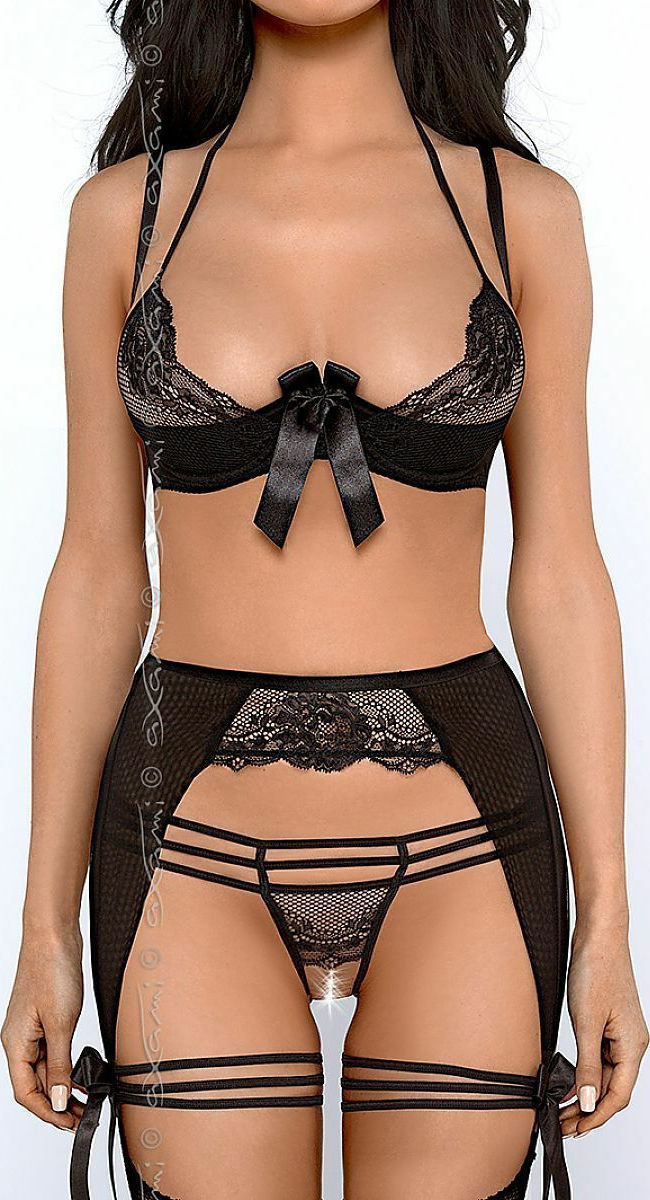 Axami Lingerie Sexy Set Black Skroutz Gr