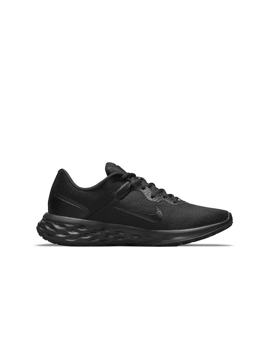 Nike Revolution 6 Next Nature Мъжки Спортни обувки Работещ Черно / Тъмно Сиво Smoke Grey