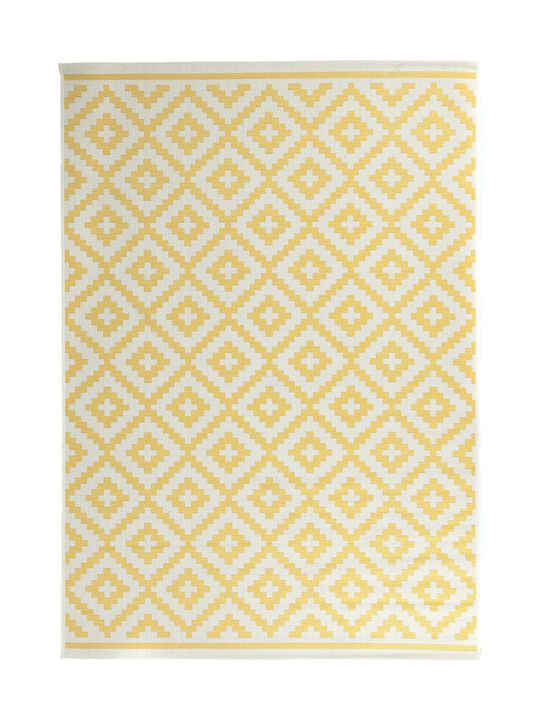 Royal Carpet Flox 721 Summer Rectangular Rug Wicker Yellow