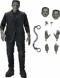 Neca Universal Monsters Frankenstein's Monster Black & White Action Figure Height 18cm Scale 1:10