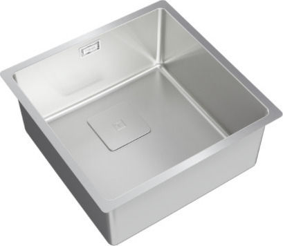 Teka FlexLinea RS15 40.40 PureClean Undermount Inox Satin Finish 44x44cm Silver