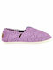 Elenross GS03830W Women's Knitted Espadrilles Purple