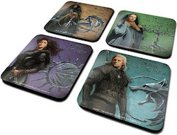 Pyramid International Cork Multicolour Coasters The Witcher 4pcs