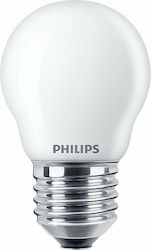 Philips Becuri LED pentru Soclu E27 și Formă P45 Alb cald 250lm 1buc