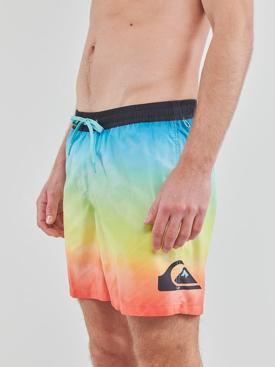 Quiksilver Men's Swimwear Printed Shorts Multicolour