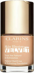 Clarins Skin Illusion Velvet Flüssige Foundation 30ml