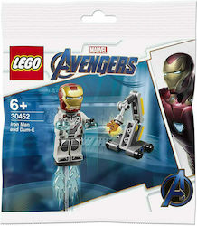 Lego Marvel Iron Man and Dum-E Polybag για 6+ ετών