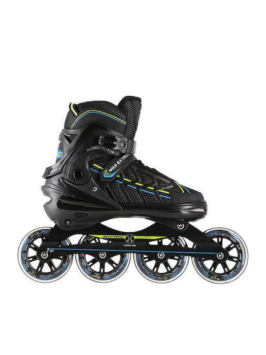 Nils NA1128GR Inline Αυξομειούμενα Rollers Μαύρα Ενηλίκων/Παιδικά