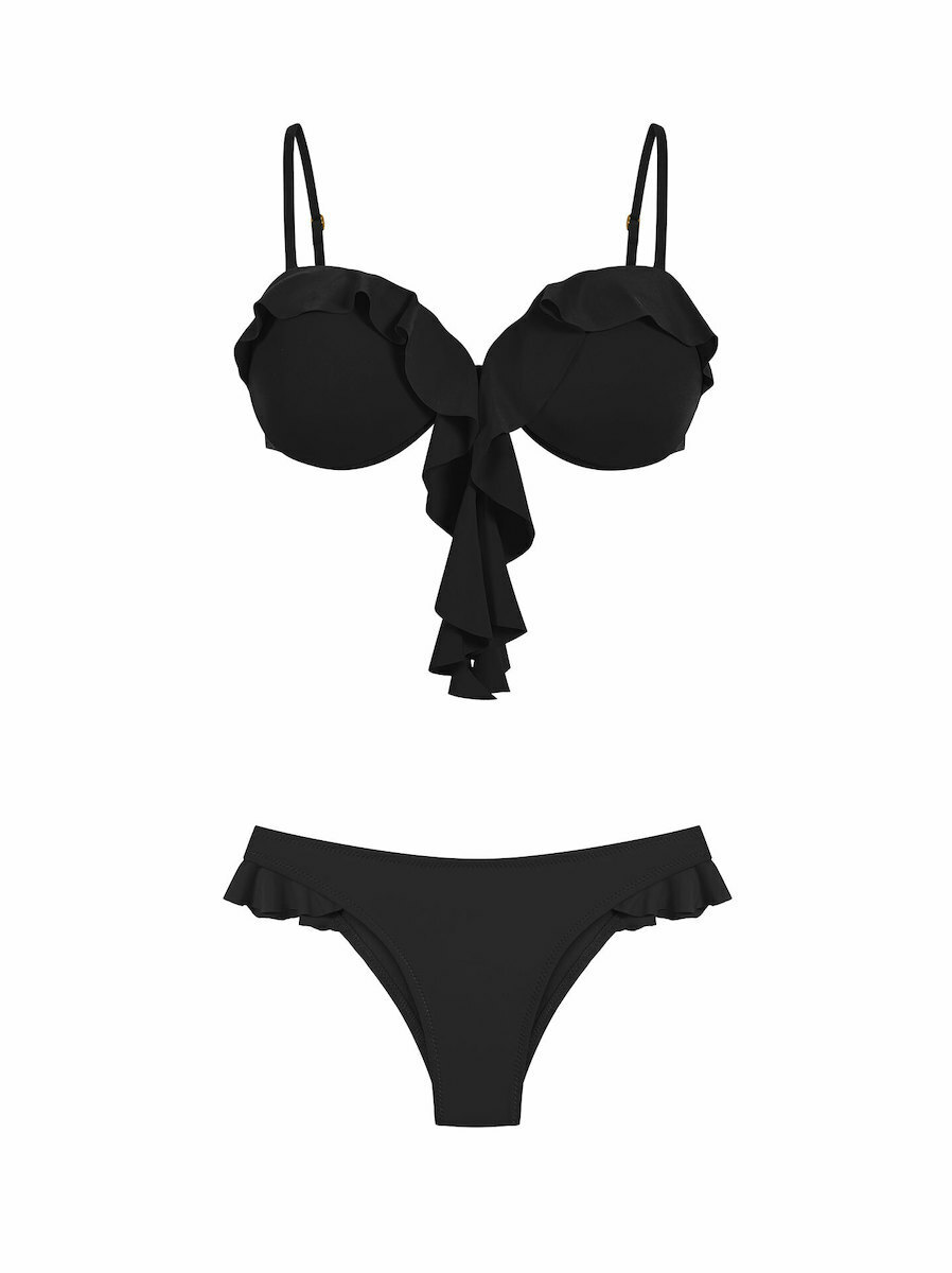 Celestino Set Bikini Με Ενίσχυση Μαύρο SK9879 0026 3 Skroutz gr