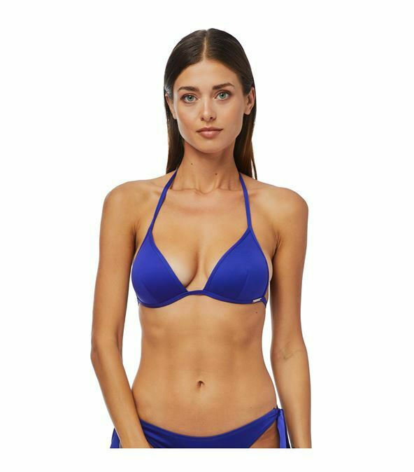 Minerva Bikini Τριγωνάκι με Ενίσχυση Μπλε 90 9153B 267 Skroutz gr