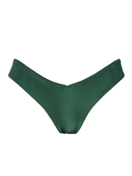 Rock Club BP 3071 Bikini Slip Dark Green Skroutz Gr