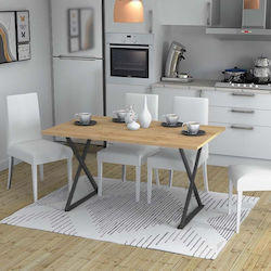 Bette Κουζίνας Sonoma / Ανθρακί 140x80x76εκ.