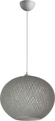 HomeMarkt Κρεμαστό Φωτιστικό Γκρι 30x21x70εκ.