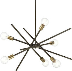 ArteLibre Met Ceiling Light Black 60x70cm