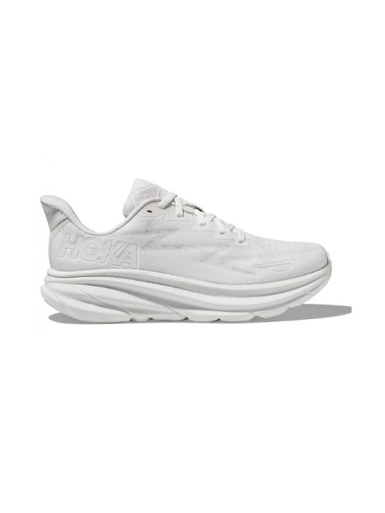 Hoka Clifton 9 Women's Running Sport Shoes White