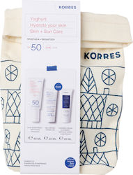 Korres Yoghurt Set with Face Sunscreen & Toiletry Bag