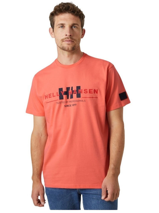 Helly Hansen Men's T-Shirt with Logo Orange
