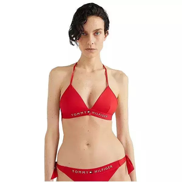 Tommy Hilfiger Fixed Foam Bikini Τριγωνάκι Κόκκινο UW0UW04109 XLG