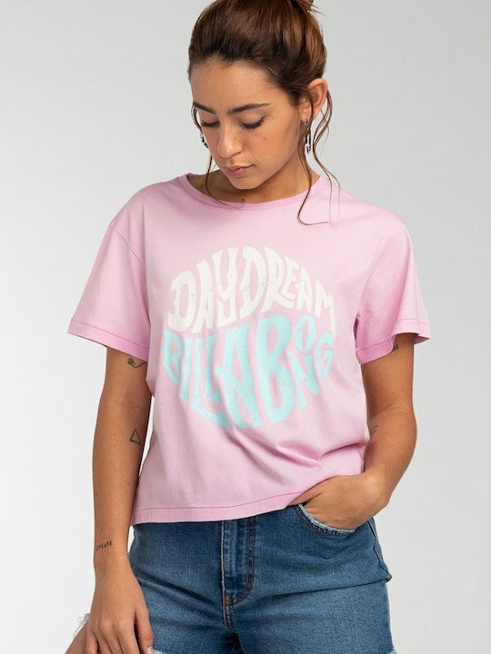 Billabong Dream Da Women's Crop T-shirt Pink EBJZT00134-PGR0