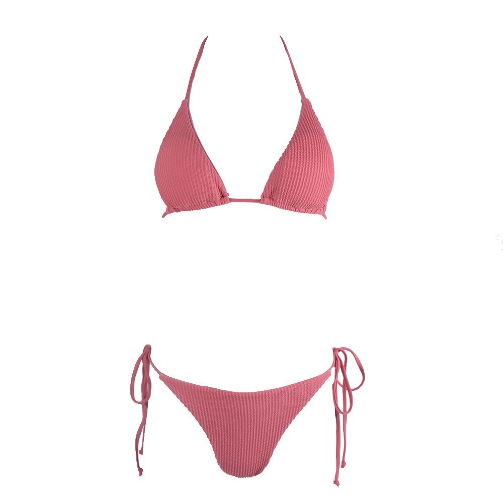 Famous Shoes Set Bikini Τριγωνάκι Ροζ CP20214 MEAT MEAL Skroutz gr