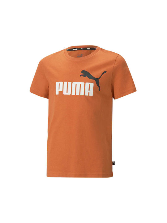 Puma Kinder T-Shirt Kurzärmelig Orange