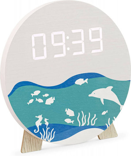 Navaris Design Ocean Επιτραπέζιο Ψηφιακό Ρολόι 58958.03