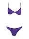 Famous Shoes Set Bikini Τριγωνάκι Μωβ CP20209 PURPLE Skroutz gr