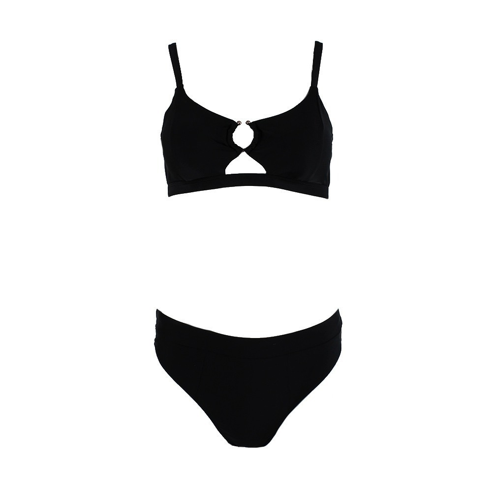 Famous Shoes Set Bikini Cp P Black