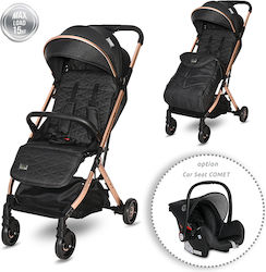Lorelli Myla 2 in 1 Baby Stroller Suitable for Newborn Tropican Black 6.6kg