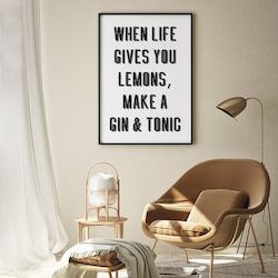 Walls Gin-tonic Ξύλινο 15x20 cm