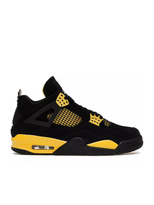Jordan Air Jordan 4 Retro Sneakers Black / Tour Yellow