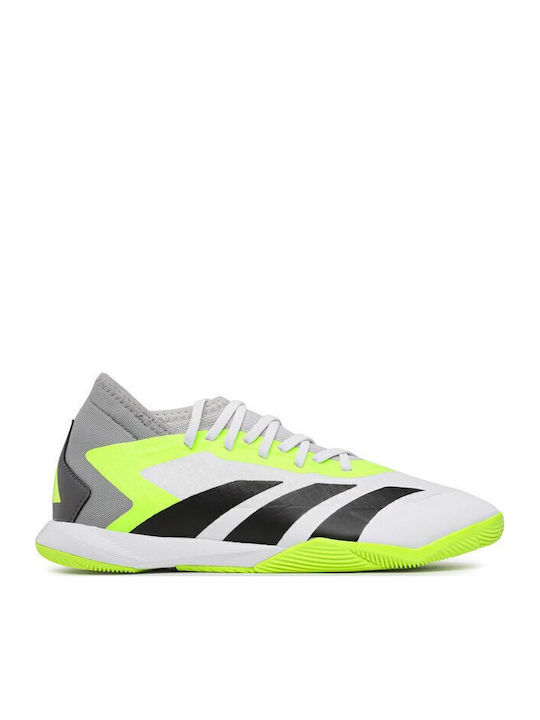 adidas Predator Accuracy.3 IN Football Shoes Hall Cloud White Core Black Lucid Lemon