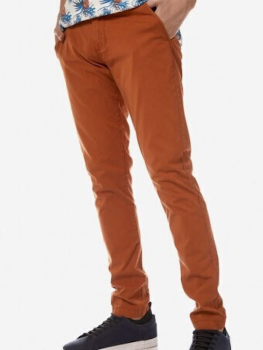 Brokers Jeans Herrenhose Chino in Slim Fit Orange