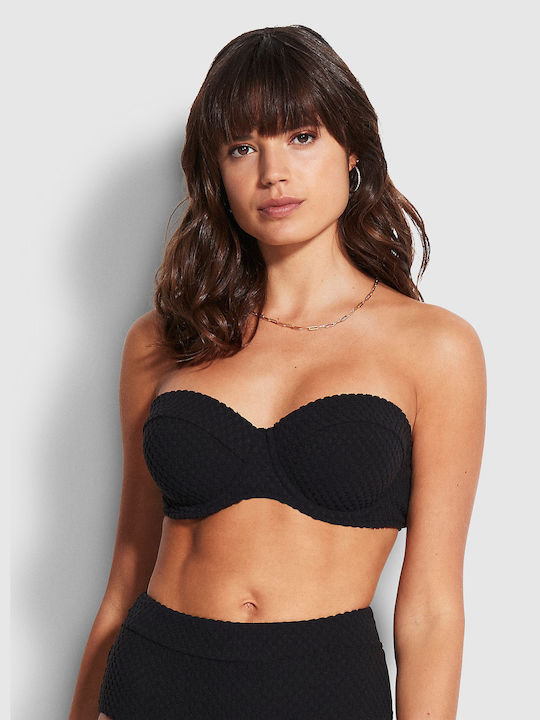 Seafolly Strapless Bikini Top Μαύρο 30059 929 Skroutz gr