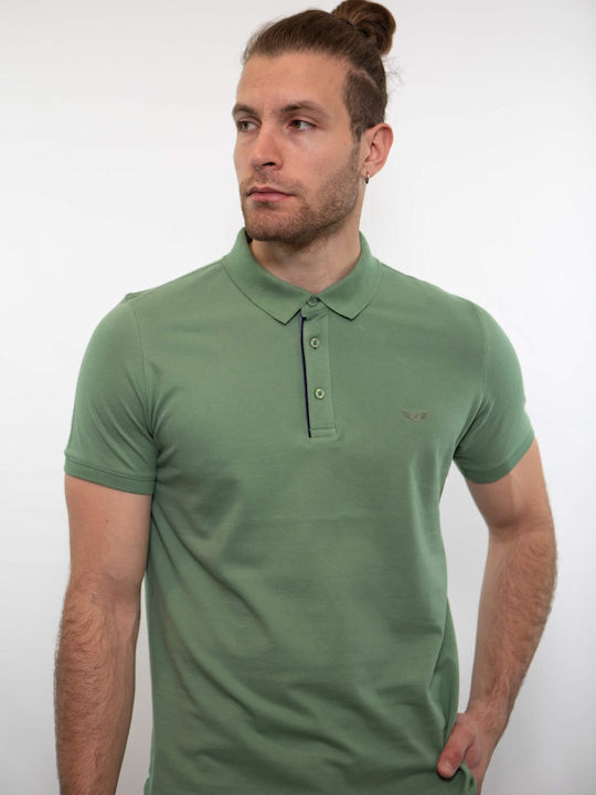 Side Effect Men's Blouse Polo Green