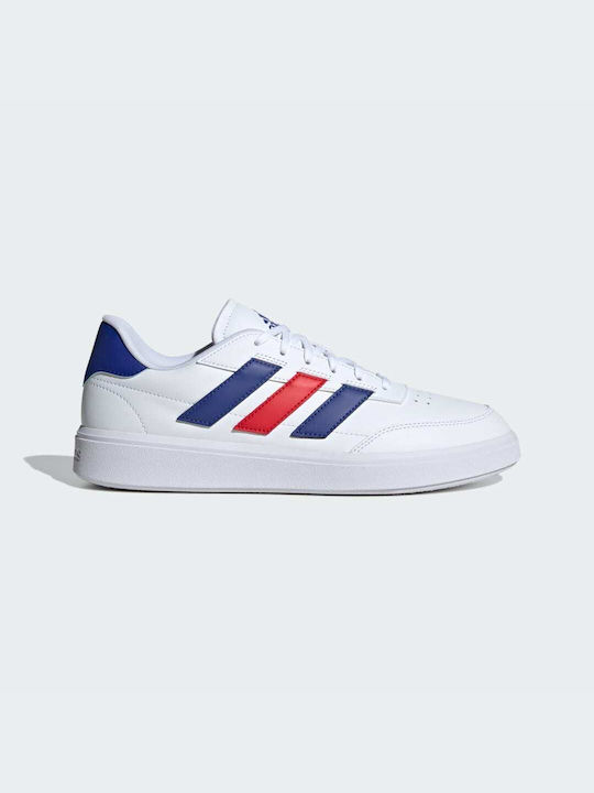 Adidas Courtblock Ανδρικά Sneakers Λευκά