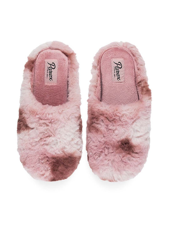 Parex Зимни женски чехли в Розов цвят